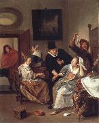Jan Steen The Doctor-s vistit painting